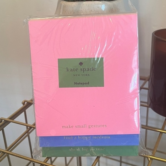 kate spade Other - Kate Spade 3 Notepad Set